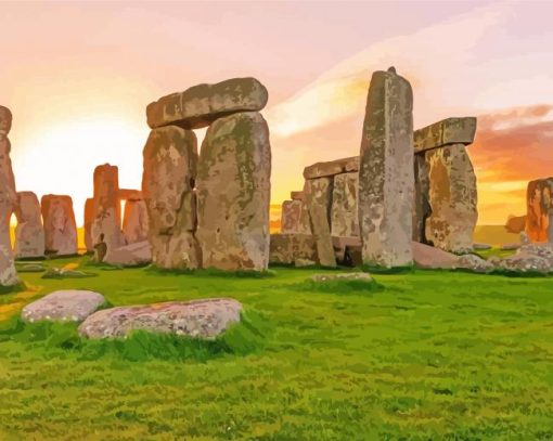 Standing Stones Paint By Numbers