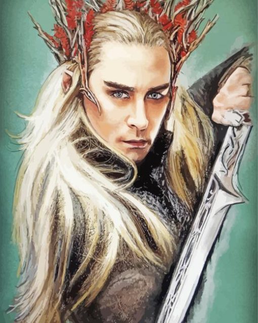 Thranduil Lord Of The Rings Paint By Numbers