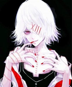 Tokyo Ghoul Manga Anime Character Paint By Numbers