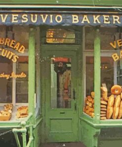 Vintage Bake Shop Paint By Numbers