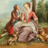 18th Century Couple Paint By Numbers