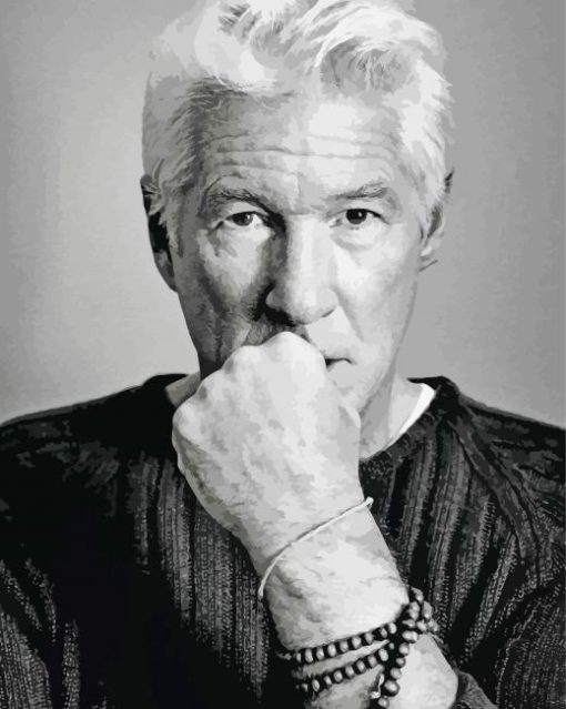 Actor Richard Gere Paint By Numbers