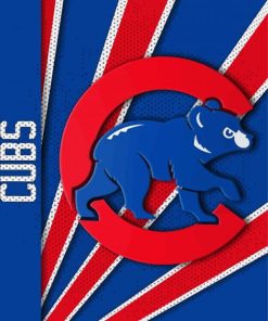 Baseball Chicago Cubs Paint By Numbers