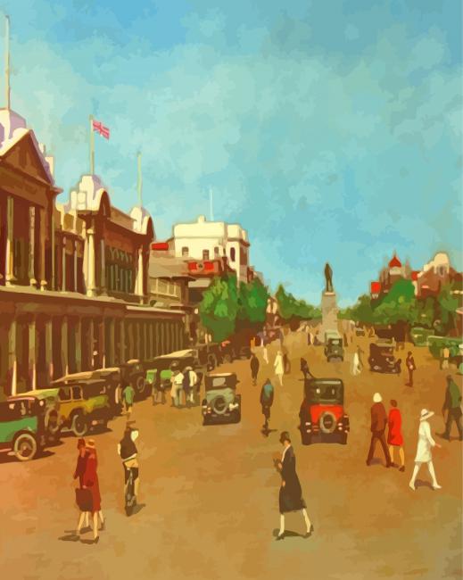 Bulawayo City Art Paint By Numbers