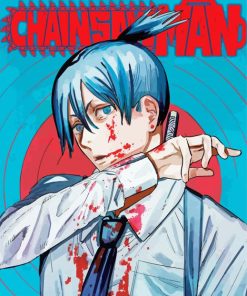 Chainsaw Man Character Poster Paint By Numbers