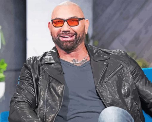 Dave Bautista Paint By Numbers