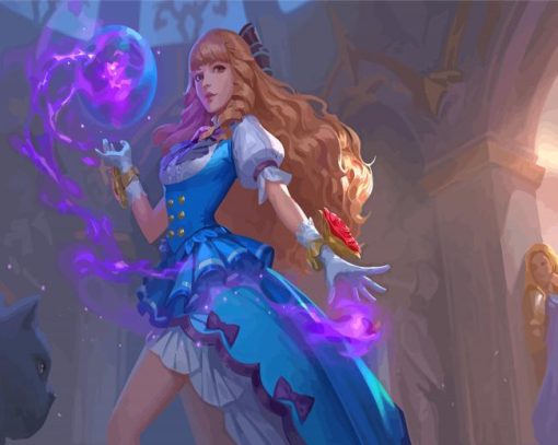 Guinevere Mobile Legends Character Paint By Numbers