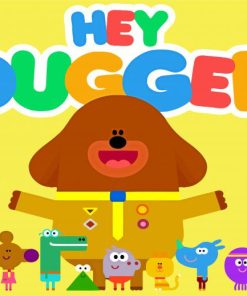 Hey Duggee Paint By Numbers