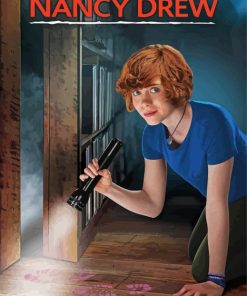 Nancy Drew And The Hidden Staircase Poster Paint By Numbers