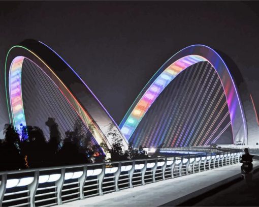 Nanning Bridge Paint By Numbers