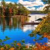 New York Lake George In Fall Paint By Numbers