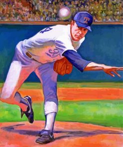 Nolan Ryan Player Paint By Numbers