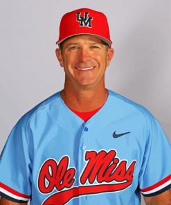 Ole Miss Baseballer Paint By Numbers