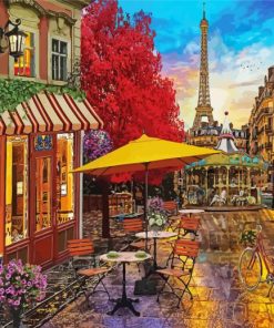 Paris Street By David Maclean Paint By Numbers