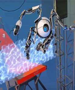 Portal 2 Video Game Paint By Numbers