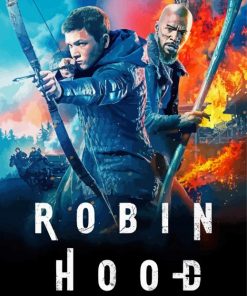 Robin Hood Movie Poster Paint By Numbers