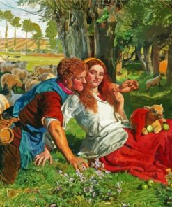 The Hireling Shepherd By William Holman Paint By Numbers
