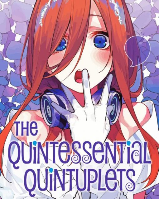 The Quintessential Quintuplets Character Paint By Numbers