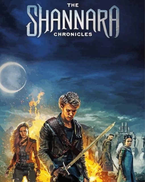 The Shannara Poster Paint By Numbers