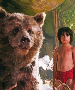 The Jungle Book Paint By Numbers