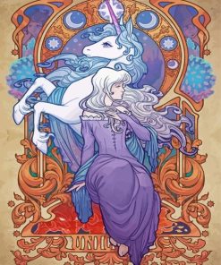 The Last Unicorn Paint By Numbers