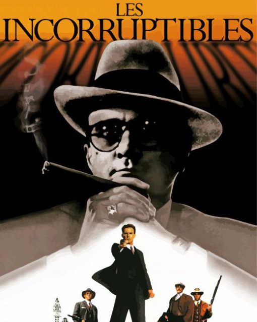 The Untouchables Film Poster Paint By Numbers