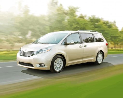 Toyota Sienna Paint By Numbers