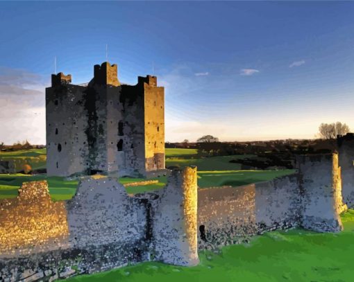 Trim Castle Building Ireland Paint By Numbers