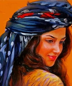 Aesthetic Kurdish Woman Paint By Numbers
