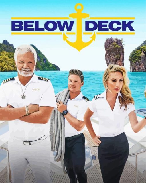 Below Deck Serie Poster Paint By Numbers