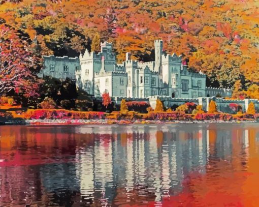 Kylemore Abbey In Fall Paint By Numbers
