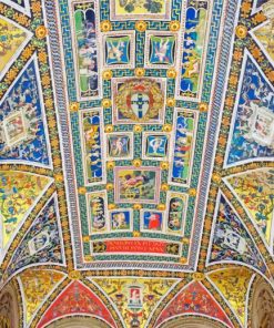 Piccolomini Library Siena Paint By Numbers