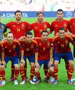 Spanish National Team Paint By Numbers