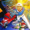 Speed Racer Paint By Numbers