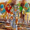 Abstract Mark Cavendish Paint By Numbers