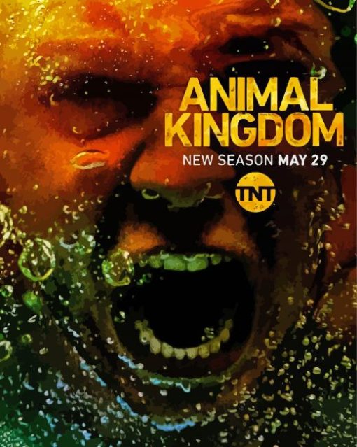 Animal Kingdom Movie Poster Paint By Numbers