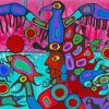 Artist And Shaman Between Two Worlds By Norval Morrisseau Paint By Numbers