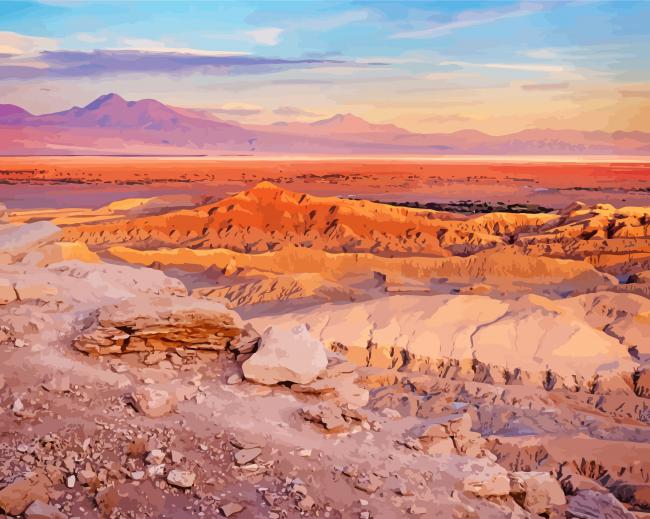 Atacama Desert Paint By Numbers