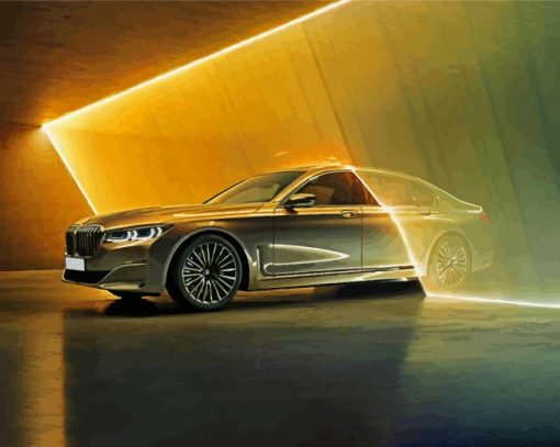 BMW 7 Series Paint By Numbers