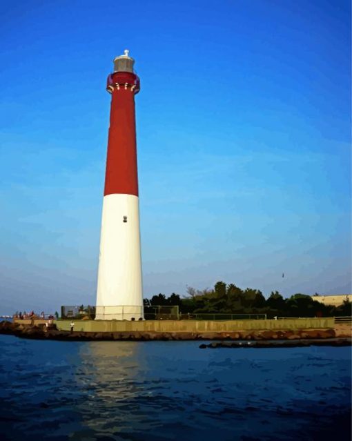 Barnegat Lighthouse Paint By Numbers