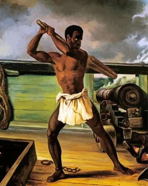 Black Male Slave Paint By Numbers