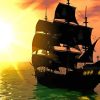 Black Pearl Silhouette Paint By Numbers