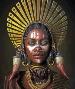 Black Goddess Paint By Numbers