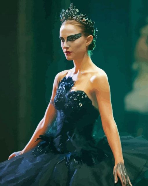 Black Swan Character Paint By Numbers