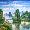 China Landscape Art Paint By Numbers