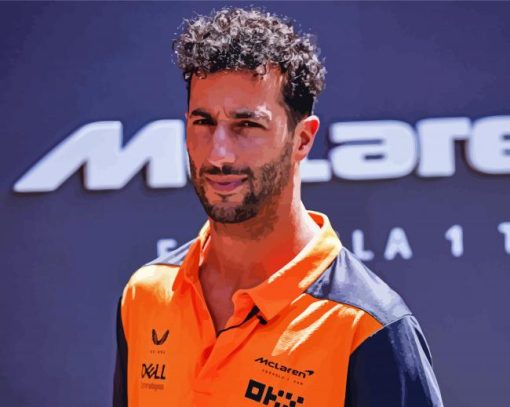 Daniel Ricciardo Paint By Numbers