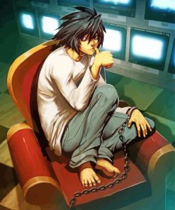 Death Note L Lawliet Paint By Numbers