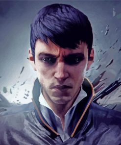 Dishonored Game Character Paint By Numbers