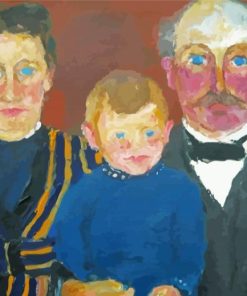 Emil Nolde Bonnichsen Family Paint By Numbers