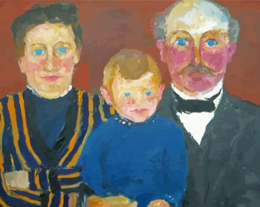 Emil Nolde Bonnichsen Family Paint By Numbers